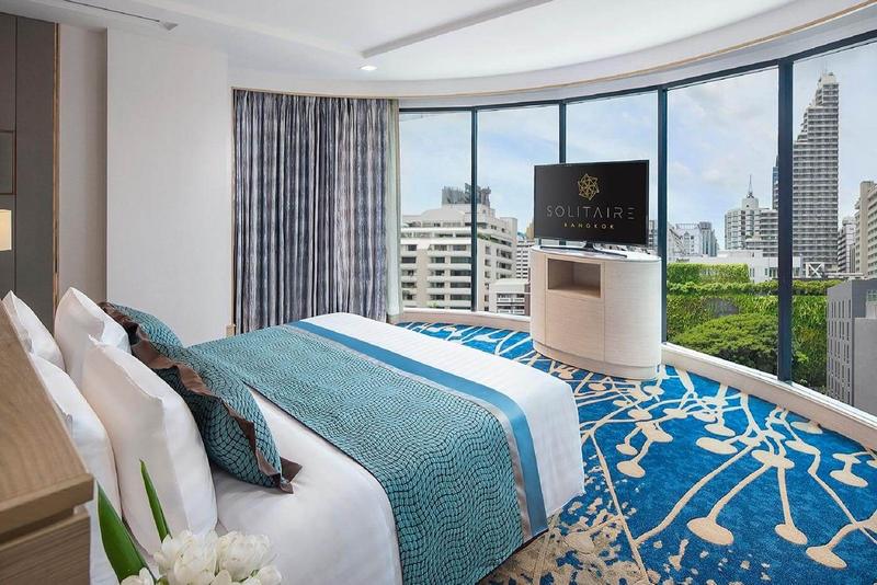 غرفة غراند ديلوكس مطلة على المدينة، Solitaire Bangkok Sukhumvit 11