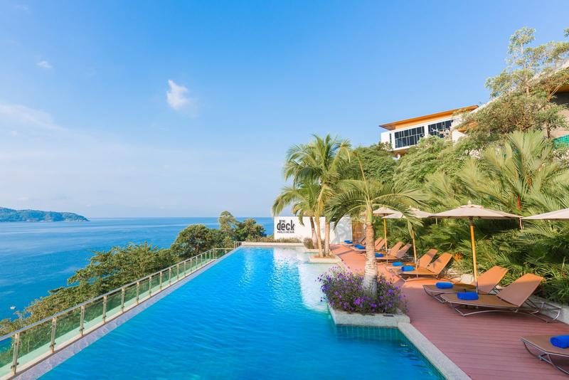 مسبح لا متناهٍ مطل على البحر، Wyndham Grand Phuket Kalim Bay