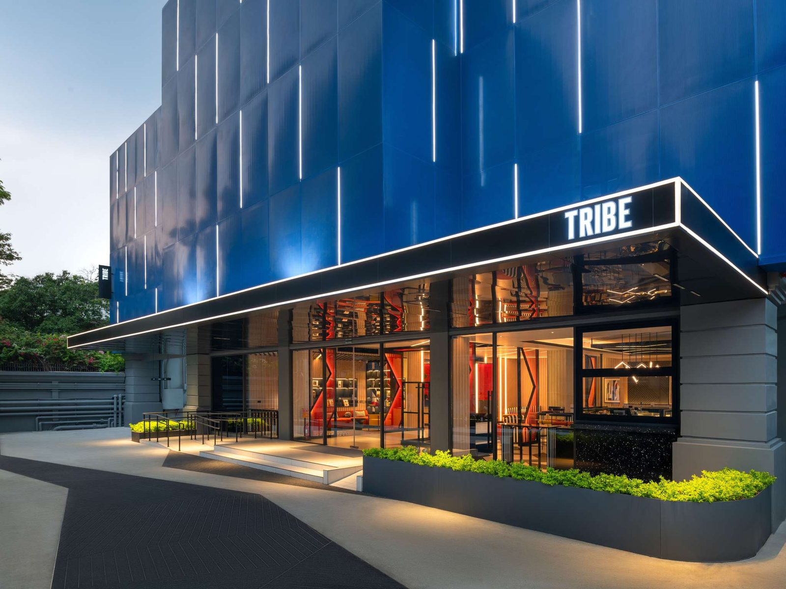 مدخل الفندق في سوخومفيت 39، TRIBE Living Bangkok Sukhumvit 39